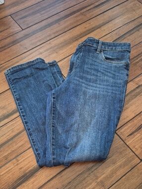 KUT FROM THE KLOTH High-Rise Boyfriend Cut Classic Blue Denim Jeans